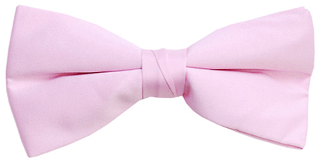 Pink bow tie